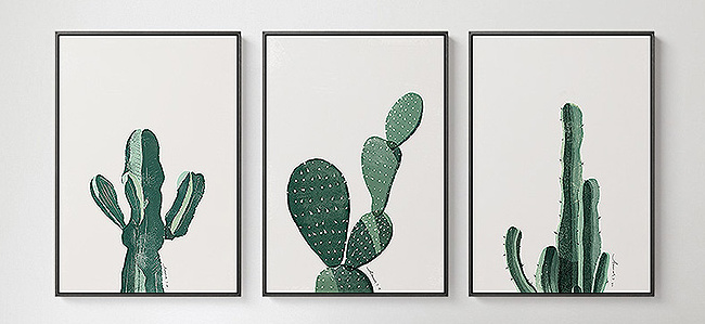 值得推荐的18个淘宝创意装饰画店铺 让客厅更有气息