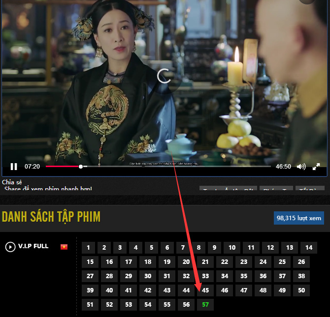 延禧攻略越南版网站网址可以看57集了比国内多10多集