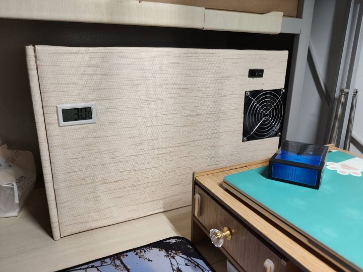 手工自制冰箱DIY教程 可放在宿舍的冷藏柜